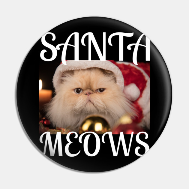 Santa Meows Pin by Demian Stipatio
