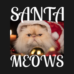 Santa Meows T-Shirt