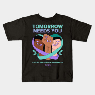Suicide Awareness Support Lovers Kids T-Shirt