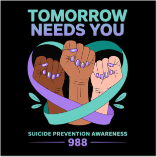 Suicide Awareness Support Lovers Posters and Art