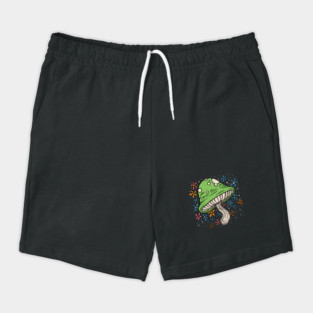 Green Mushroom Shorts