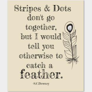 Stripes & Dots Posters and Art