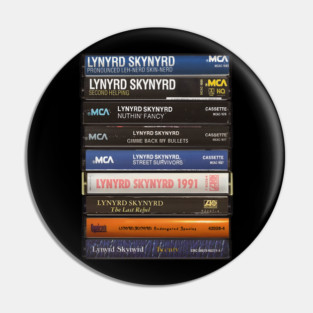 Lynyrd Skynyrd Cassette Vintage Pin