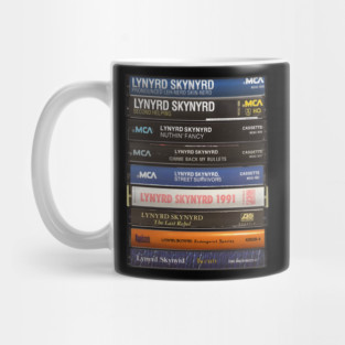 Lynyrd Skynyrd Cassette Vintage Mug