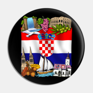 Croatia Pin