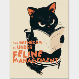 Bathroom Management Posters and Art