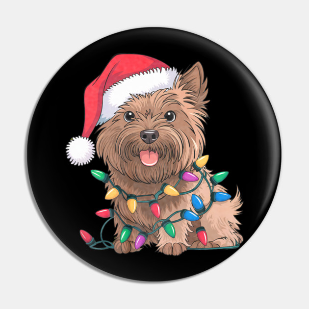 Cairn Terrier Christmas Lights Xmas Dogs Pin by yangho
