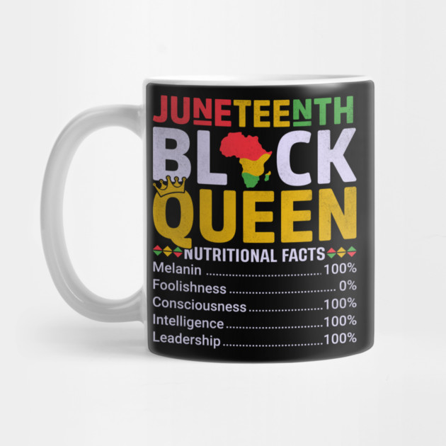 Black Queen Facts, Juneteenth, Black History by UrbanLifeApparel