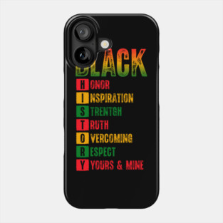 Black History Month Phone Case