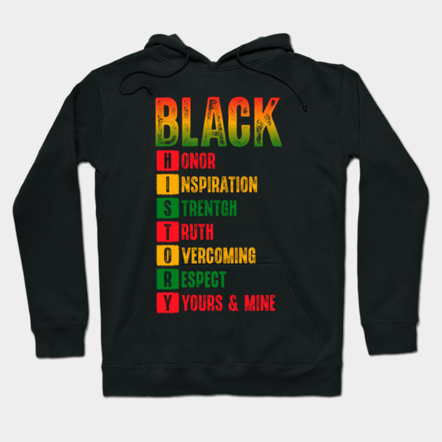 Black History Month Hoodie by UrbanLifeApparel