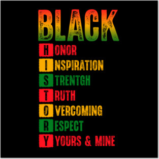 Black History Month Posters and Art