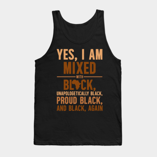 Unapologetically Black Tank Top by UrbanLifeApparel