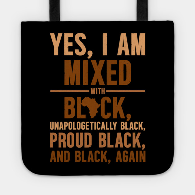 Unapologetically Black Tote by UrbanLifeApparel