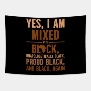 Unapologetically Black Tapestry