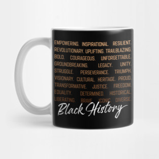 Black History Meaning Mug
