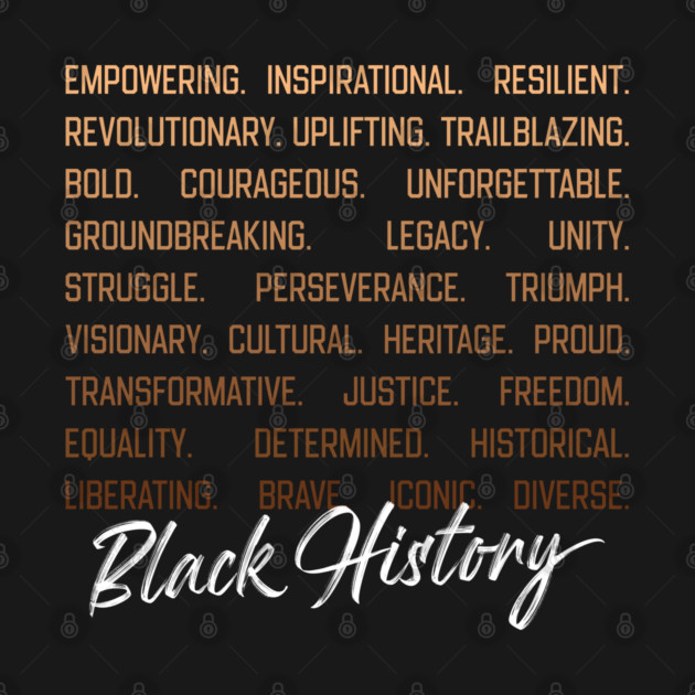 Black History Meaning by UrbanLifeApparel