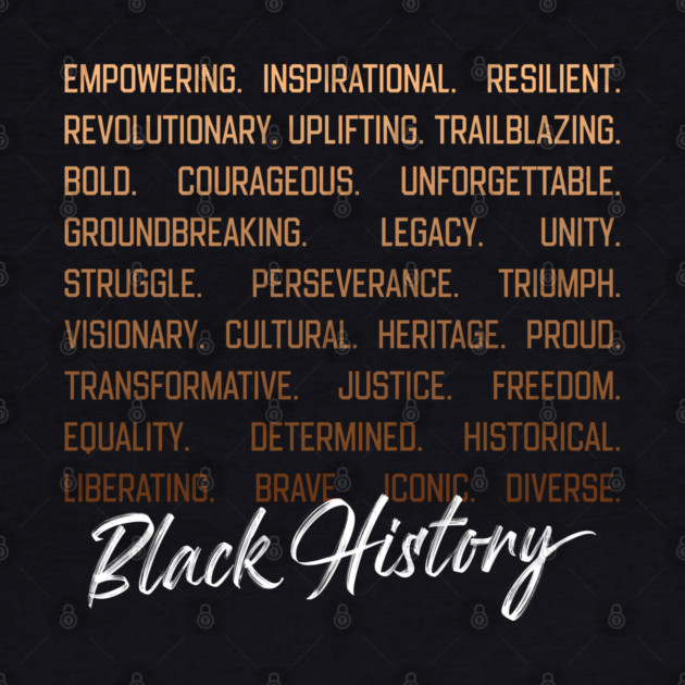 Black History Meaning by UrbanLifeApparel