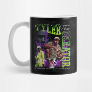 Tyler The Creator Neon Green Purple Retro Bootleg Mug