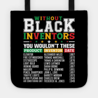 Black Inventors Tote