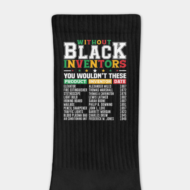 Black Inventors by UrbanLifeApparel