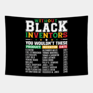 Black Inventors Tapestry