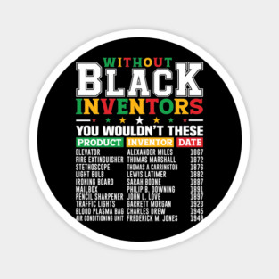 Black Inventors Magnet