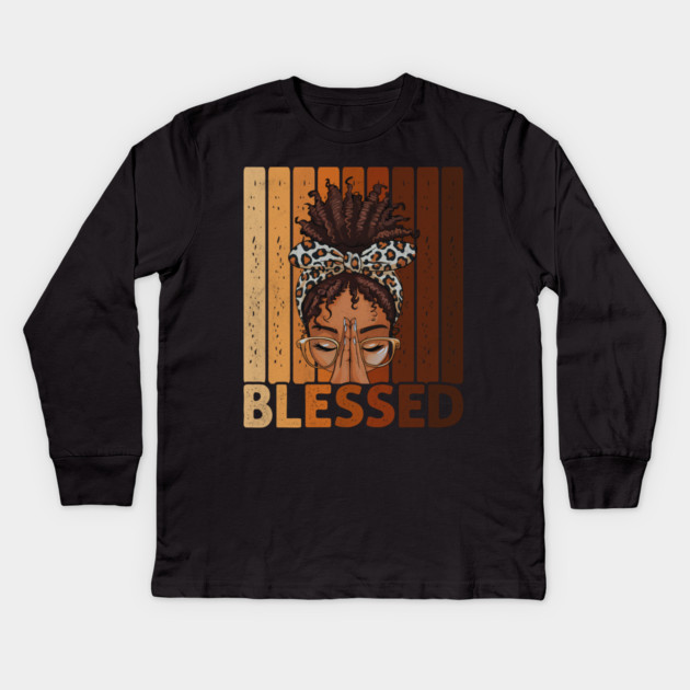 Blessed Kids Long Sleeve T-Shirt by UrbanLifeApparel