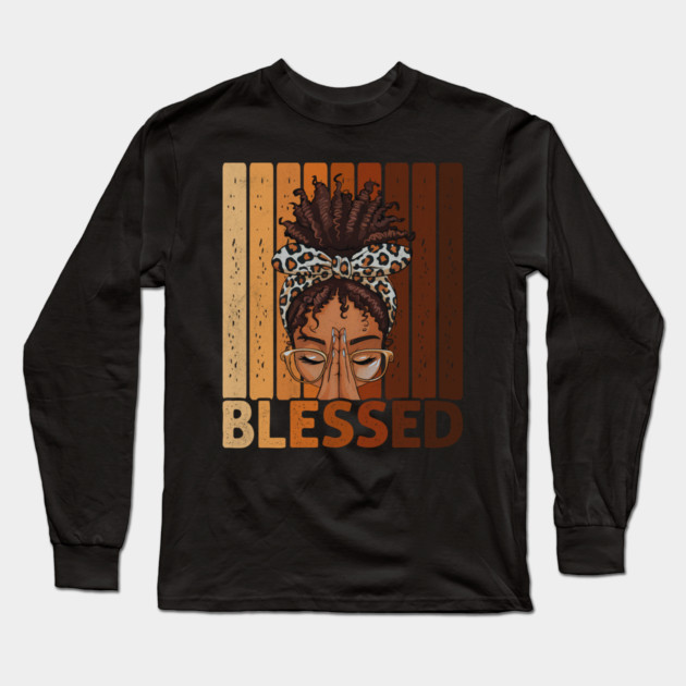 Blessed Long Sleeve T-Shirt by UrbanLifeApparel