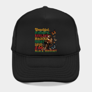 Beautiful Black Woman Hat