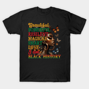 Beautiful Black Woman T-Shirt