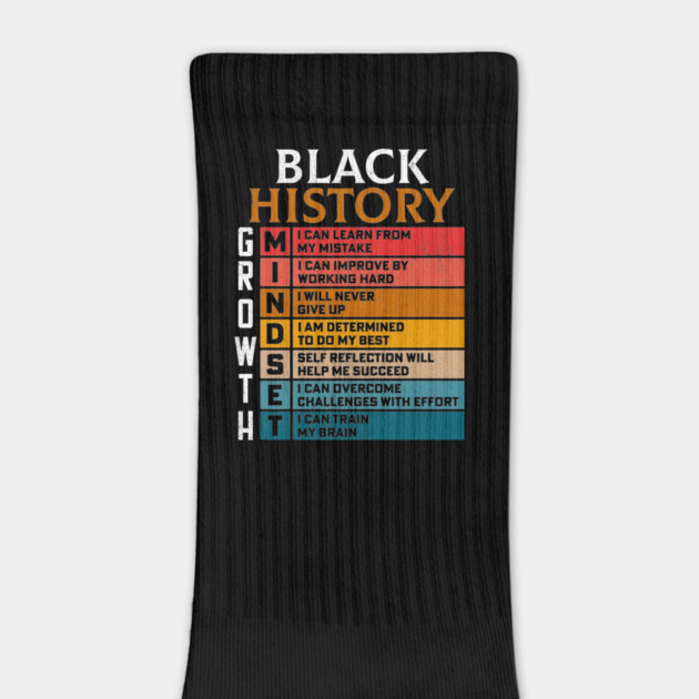 Black History Growth Mindset by UrbanLifeApparel