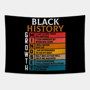 Black History Growth Mindset Tapestry