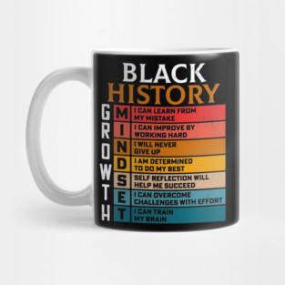 Black History Growth Mindset Mug