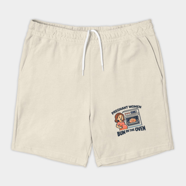 Womens Funny Pregnancy Quote for Pregnant Women Bun in the Oven by Customer's Store 1