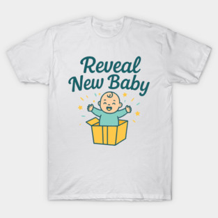 Pregnancy for Women Reveal New Baby Announcement Mom to Be T-Shirt