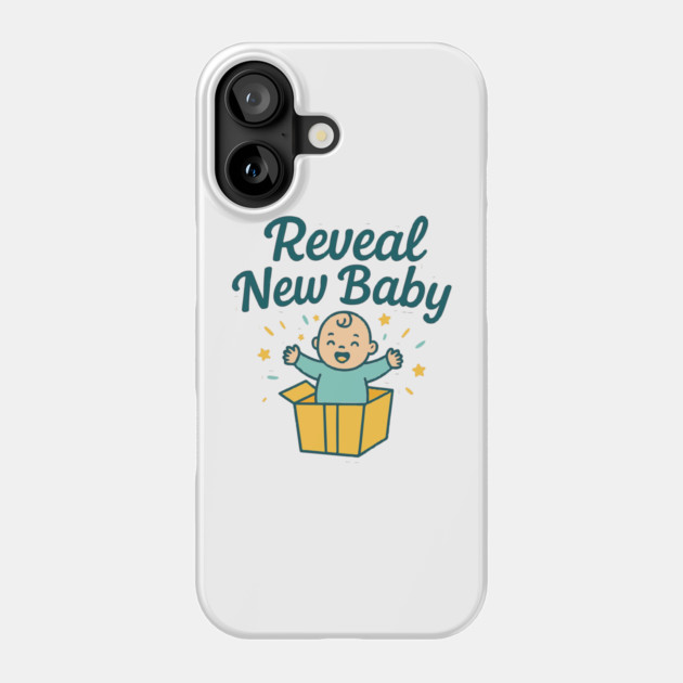Pregnancy for Women Reveal New Baby Announcement Mom to Be Phone Case by Customer's Store 1