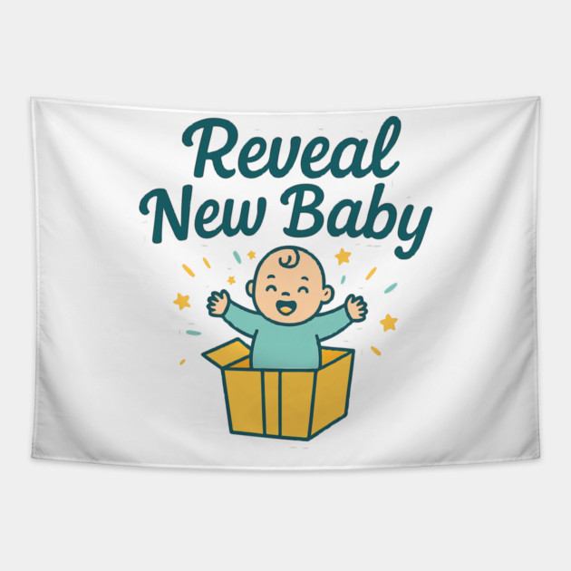 Pregnancy for Women Reveal New Baby Announcement Mom to Be Tapestry by Customer's Store 1