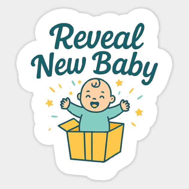 Pregnancy for Women Reveal New Baby Announcement Mom to Be Sticker by Customer's Store 1