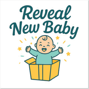 Pregnancy for Women Reveal New Baby Announcement Mom to Be Posters and Art