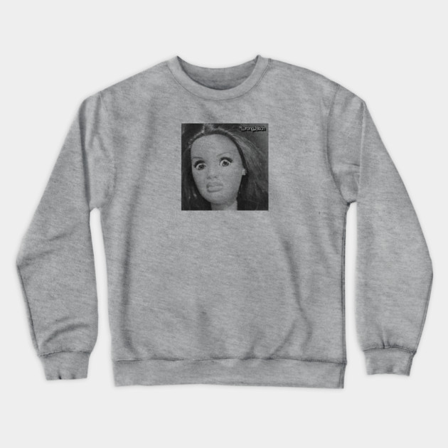 Cursed Doll Crewneck Sweatshirt by Wrongteeshirt