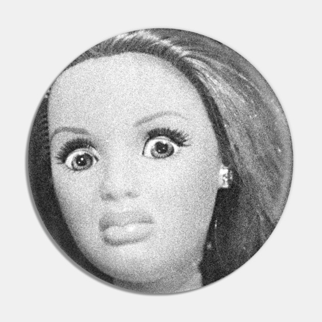 Glitch Doll Y2K Pin by Wrong