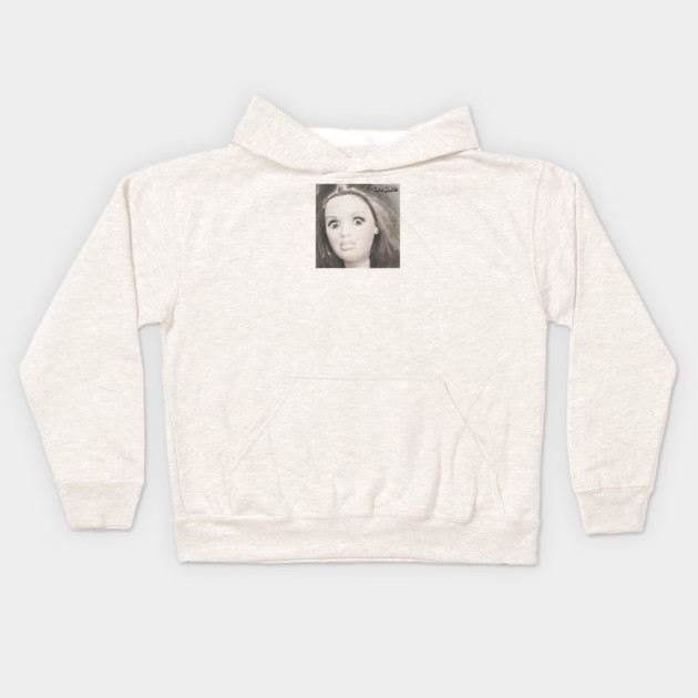Doll Meme Kids Hoodie by Wrong