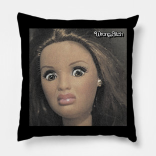 Cursed Doll Y2K Pillow