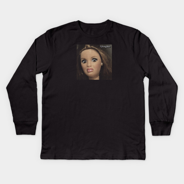 Cursed Doll Y2K Kids Long Sleeve T-Shirt by Wrongteeshirt