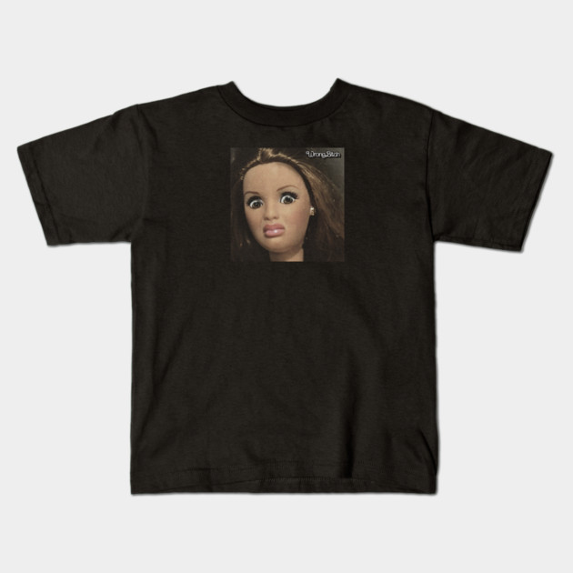 Cursed Doll Y2K Kids T-Shirt by Wrongteeshirt