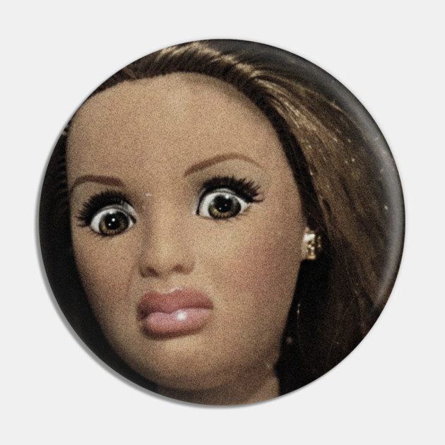 Cursed Doll Y2K Pin by Wrongteeshirt