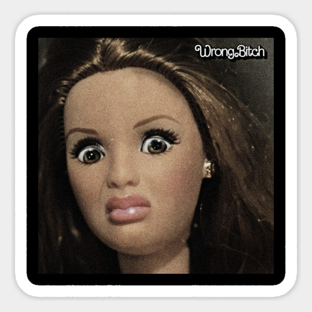 Cursed Doll Y2K Magnet by Wrong