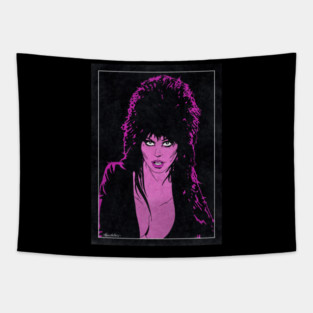 ELVIRA - MISTRESS OF THE DARK (Bichrome) Tapestry