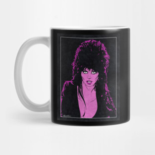 ELVIRA - MISTRESS OF THE DARK (Bichrome) Mug