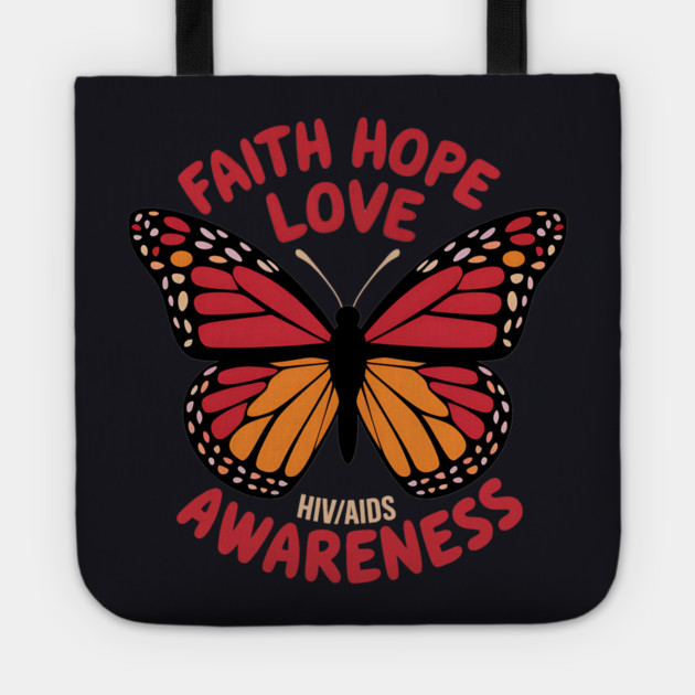 HIV/AIDS Awareness Tote by Charles's Store 8